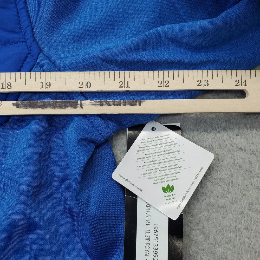 NFL New York Giants Dunbrooke Jacket Football Mens M‎ Blue Long Sleeve Full Zip